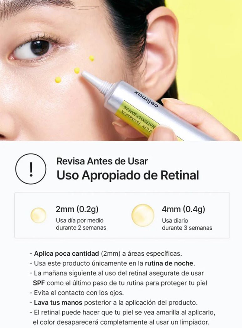 RETINAL SHOT, Crema Facial Antiarrugas Nocturna 🌙