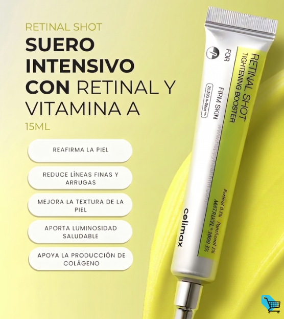 RETINAL SHOT, Crema Facial Antiarrugas Nocturna 🌙