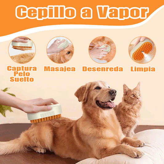 Cepillo a vapor para Mascotas