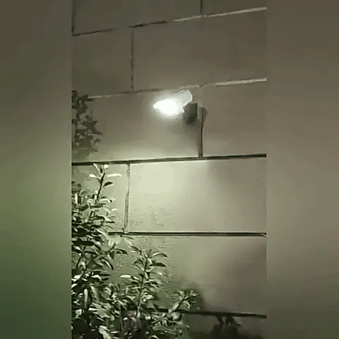 🎥 Foco Solar ☀️ Tipo Camara De Seguridad 👮🏻‍♂️